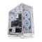 Core P6 Tempered Glass Snow Mid Tower Chassis
